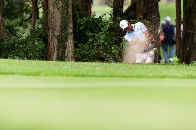 November 9, 2023, Hong Kong, China: Taichi Kho of Hong Kong plays during the round 1 draw matches on day one of The Hong Kong Open Golf Championship 2023 at Hong Kong Golf Club. Hong Kong China - ZUMAs197 20231109_aaa_s197_093 Copyright: xBenxLaux