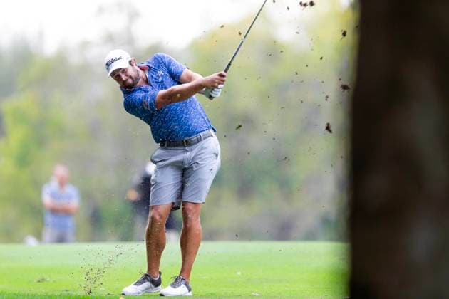 November 9, 2023, Hong Kong, China: Peter Uihlein of USA plays during the round 1 draw matches on day one of The Hong Kong Open Golf Championship 2023 at Hong Kong Golf Club. Hong Kong China - ZUMAs197 20231109_aaa_s197_125 Copyright: xBenxLaux