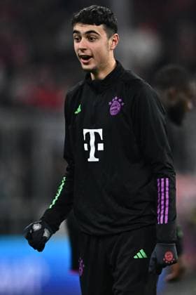 MUNICH, GERMANY - NOVEMBER 8: Aleksandar Pavlovic of Bayern Munich during the UEFA Champions League match between FC Bayern Munchen and Galatasaray A.S. at Allianz Arena on November 8, 2023 in Munich, G FC Bayern Munchen v Galatasaray A.S.: Group A - UEFA Champions League 2023 24 Copyright: xSebastianxFrejx