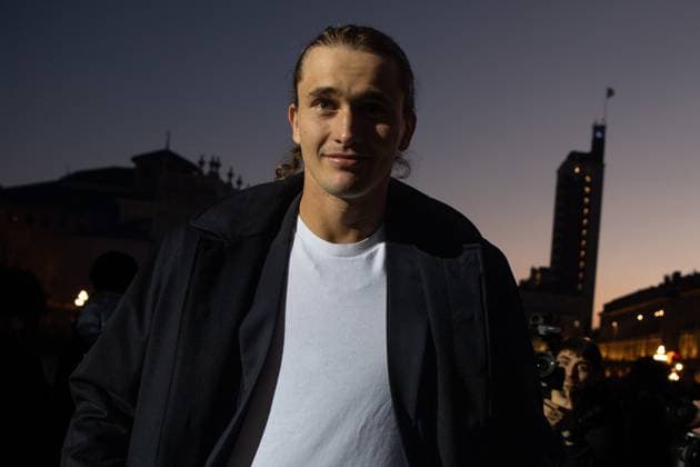 Foto Marco Alpozzi LaPresse 10 Novembre 2023 Torino - Italia - - Tennis Nitto ATP, Tennis Herren Finals - Blue Carpet &amp; Media Day Nella foto: Alexander Zverev (Germany) November 10, 2023 Turin - Italy - Sport - Tennis Nitto ATP Finals -Blue Carpet &amp; Media Day In the pic: Alexander Zverev (Germany)  Copyright: xMarcoxAlpozzi LaPressex
