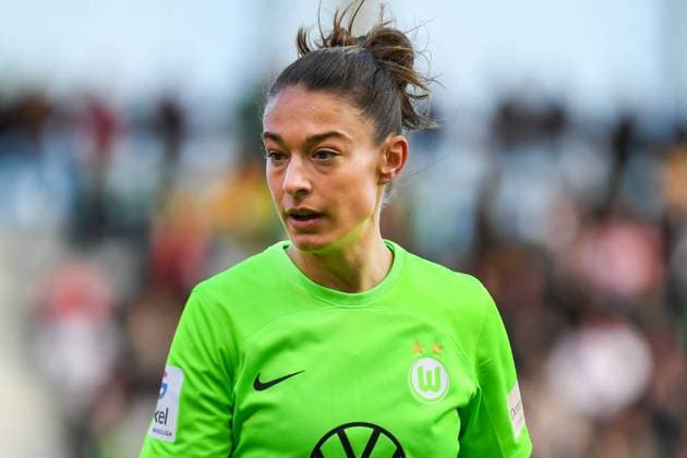 Soccer I Women I Season 2023 2024 I 1 Bundesliga I 6 Matchday I FC Bayern Munich VfL Wolfsburg I 05 11 2023 Felicitas Rauch 13, VfL Wolfsburg Crop, close-up, portrait, portrait, single photo, single image, body Munich Ingolstädter Straße 272 Bavaria Germany Copyright: xLobeca InesxHähnelx