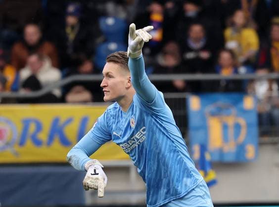 Ron Thorben Hoffmann Eintracht Braunschweig Football, Men, Season 2023 2024, 2 BL, Eintracht Stadion, Eintracht Braunschweig vs VfL Osnabrueck DFL REGULATIONS PROHIBIT ANY USE OF PHOTOGRAPHS AS IMAGE SEQUENCES AND OR QUASI VIDEO