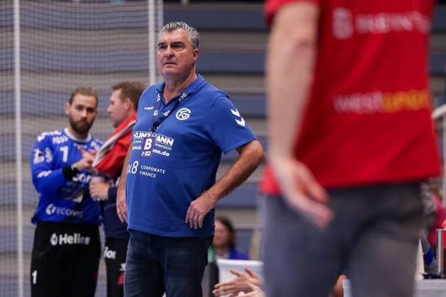 12 11 2023, Handball, Season 2023 2024, 2 Bundesliga, HBL, Liqui Moly HBL,11 Matchday, TUSEM Essen TV Großwallstadt, Head Coach Michael Roth TV Großwallstadt , Essen Am Hallo NRW Germany xRHR PHOTO DEx Copyright: DennisxEwert RHR-FOTOx RHR-FOTO DE