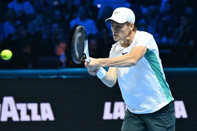 IPP20231112 Tennis: Nitto ATP, Tennis Herren Finals 2023 in Turin, jannik sinner (Verwendung nur in Deutschland - GERMANY ONLY) *** IPP20231112 Tennis Nitto ATP Finals 2023 in Turin, jannik sinner Use only in Germany GERMANY ONLY 