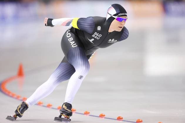 Pechstein Claudia (GER), NOVEMBER 12, 2023 - Speed skating, Eisschnelllauf : ISU Speed Skating World Cup 2023 24 Obihiro Women s 3000m Division B at Meiji Hokkaido Tokachi Oval in Hokkaido, Japan. Noxthirdxpartyxsales  (235392469)