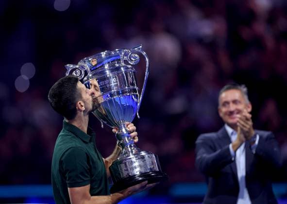Nitto ATP, Tennis Herren Finals, Day Two, Tennis, Turin, Italy - 13 Nov 2023  Copyright: xEllaxLing Shutterstockx 14207434v