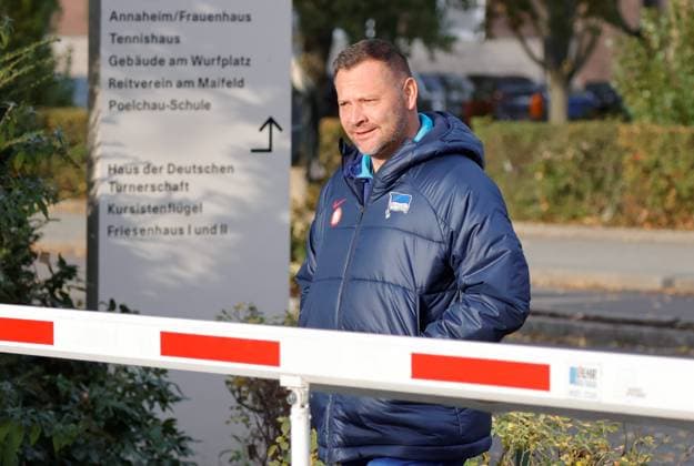 Germany, Berlin, Sportpark, GER, 2 FBL, Hertha BSC, Season 2023 24, Training, Photo Pál Dárdai,Coach Hertha BSC