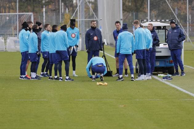 Germany, Berlin, Sportpark, GER, 2 FBL, Hertha BSC, Season 2023 24, Training
