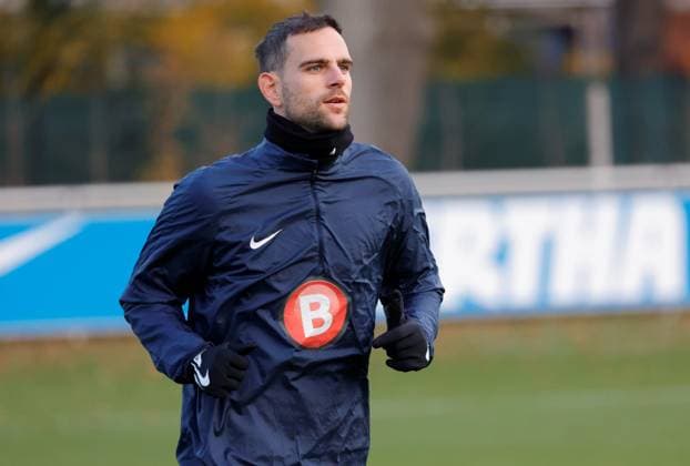 Germany, Berlin, Sportpark, GER, 2 FBL, Hertha BSC, Season 2023 24, Training, Photo Marius Gersbeck