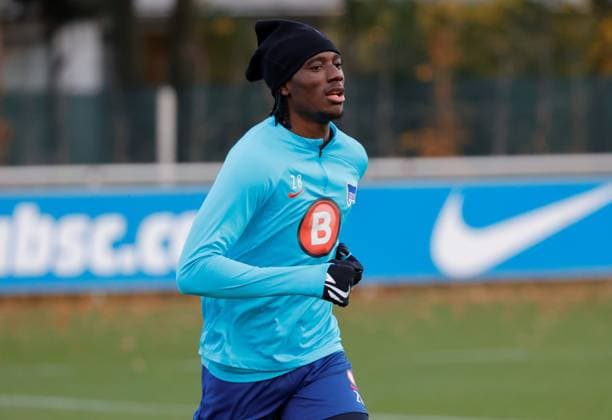 Germany, Berlin, Sportpark, GER, 2 FBL, Hertha BSC, Season 2023 24, Training, Photo Kélian Nsona