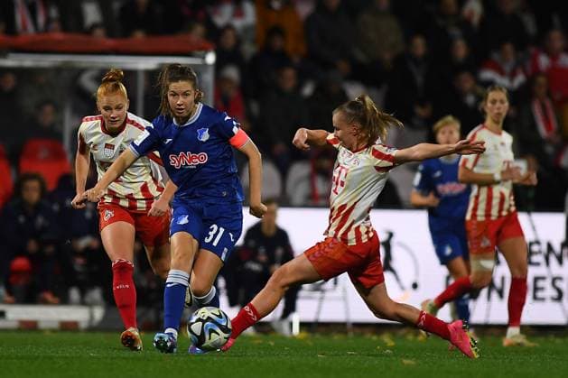 COLOGNE, GERMANY - 13 NOVEMBER, 2023: The match of Women Bundesliga 1.FC Koeln Frauen vs TSG 1899 Hoffenheim Frauen  Copyright: xVITALIIxKLIUIEVx