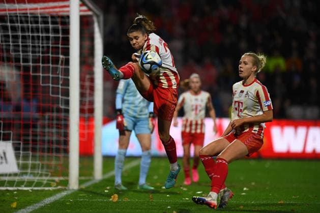 COLOGNE, GERMANY - 13 NOVEMBER, 2023: The match of Women Bundesliga 1.FC Koeln Frauen vs TSG 1899 Hoffenheim Frauen  Copyright: xVITALIIxKLIUIEVx