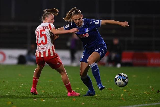 COLOGNE, GERMANY - 13 NOVEMBER, 2023: The match of Women Bundesliga 1.FC Koeln Frauen vs TSG 1899 Hoffenheim Frauen  Copyright: xVITALIIxKLIUIEVx