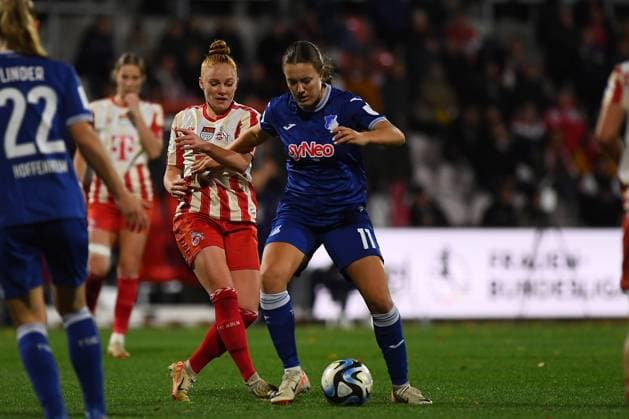 COLOGNE, GERMANY - 13 NOVEMBER, 2023: The match of Women Bundesliga 1.FC Koeln Frauen vs TSG 1899 Hoffenheim Frauen  Copyright: xVITALIIxKLIUIEVx