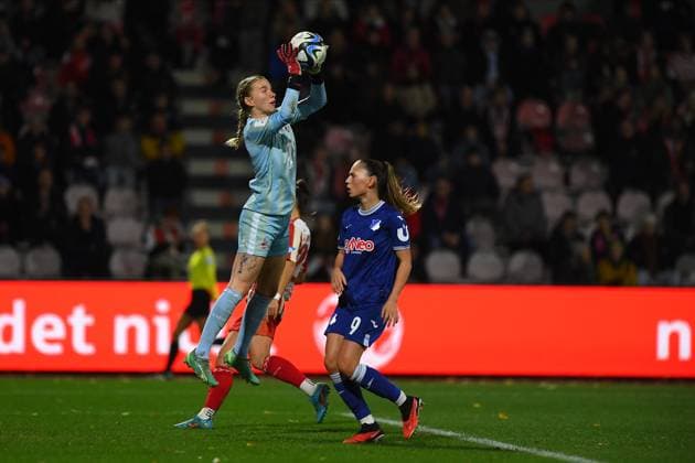 COLOGNE, GERMANY - 13 NOVEMBER, 2023: The match of Women Bundesliga 1.FC Koeln Frauen vs TSG 1899 Hoffenheim Frauen  Copyright: xVITALIIxKLIUIEVx