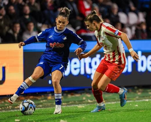Google Pixel Womens Bundesliga 2023 2024, 1 FC Köln TSG Hoffenheim Ereleta Memeti TSG, 7 vs Martyna Wiankowska FC, 26 Köln Franz Kremer Stadion Nordrhein Westfalen Germany