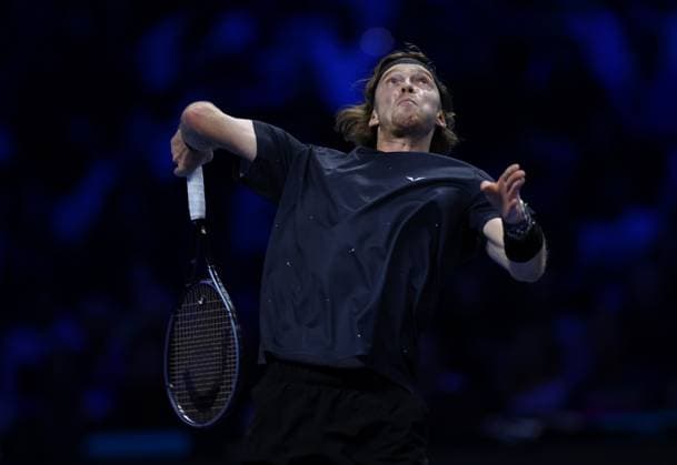 Nitto ATP, Tennis Herren Finals, Day Two, Tennis, Turin, Italy - 13 Nov 2023  Copyright: xEllaxLing Shutterstockx 14207434bw