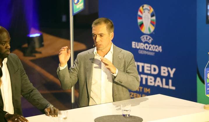 13 11 23 Podium Talk Diversity unites Germany, Stuttgart, 13 11 2023, Football, UEFA Euro 2024, Host City Stuttgart, Podium Talk Diversity unites Philipp Lahm Tournament Director UEFA EURO 2024