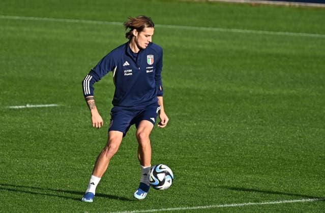 Football, Italy, National team, Training