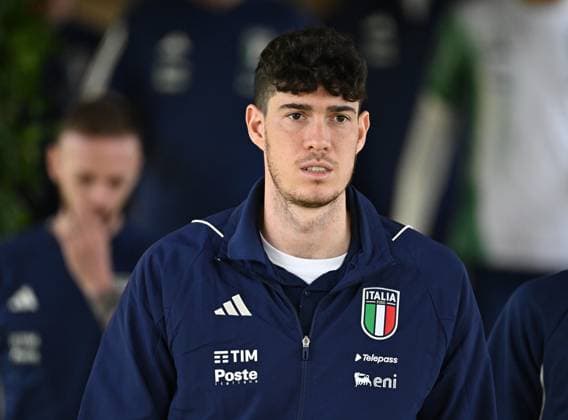 November 14, 2023, Florence, Italy: Italian player Alessandro Bastoni before a training session of the Italian national soccer team at the Coverciano traning centre near Florence, Italy, 14 November 2023..ANSA CLAUDIO GIOVANNINI UEFA EURO, EM, Europameisterschaft,Fussball 2024 Qualifiers  - ZUMAa110 20231114_zaf_a110_028 Copyright: xClaudioxGiovanninix