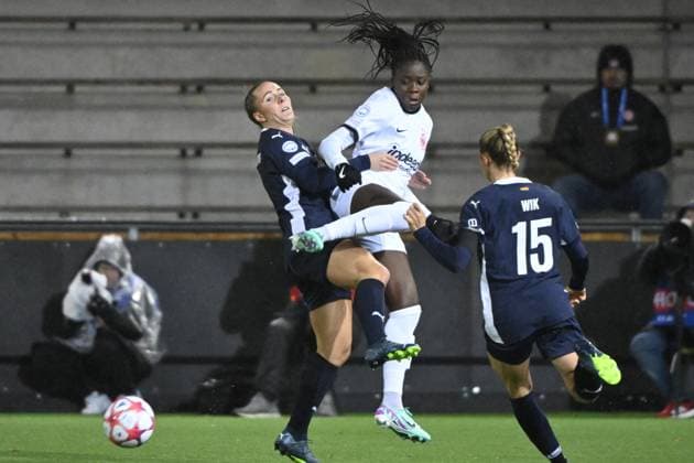 Football, UEFA CL, Women, FC Rosengard - Eintracht Frankfurt