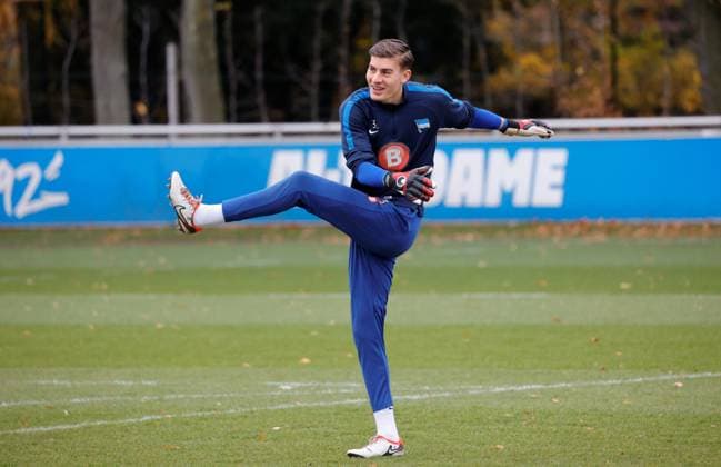 Germany, Berlin, Sportpark, GER, 2 FBL, Hertha BSC, Season 2023 24, Training, Photo Robert Kwasigroch