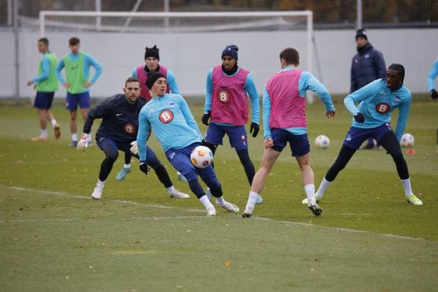 Germany, Berlin, Sportpark, GER, 2 FBL, Hertha BSC, Season 2023 24, Training