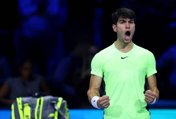 Nitto ATP, Tennis Herren Finals, Day Four, Tennis, Turin, Italy - 15 Nov 2023  Copyright: xEllaxLing Shutterstockx 14207439ay