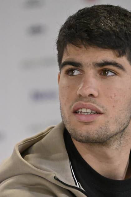 Tennis - Nitto ATP, Tennis Herren Finals Torino 2023 - Carlos Alcaraz - Espagne - press conference, PK, Pressekonferenz TENNIS : Nitto Atp Finals Torino 2023 - 15 11 2023 - ChrysleneCaillaud Panoramic 