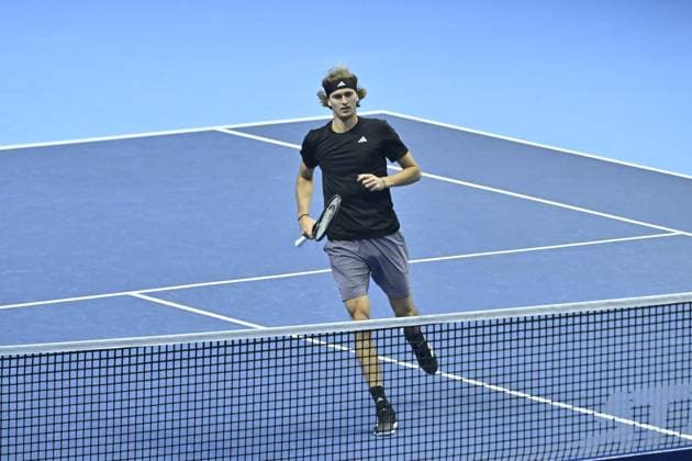 Tennis - Nitto ATP, Tennis Herren Finals Torino 2023 - Alexander Zverev - Allemagne TENNIS : Nitto Atp Finals Torino 2023 - 15 11 2023 - ChrysleneCaillaud Panoramic 
