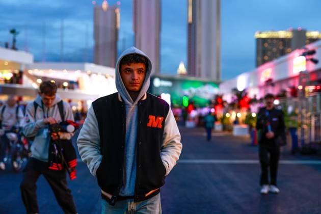 4 Lando Norris GBR, McLaren F1 Team , F1 Grand Prix of Las Vegas at Las Vegas Strip Circuit on November 15, 2023 in Las Vegas, United States of America Photo by HOCH ZWEI Las Vegas United States of America