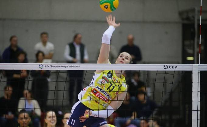 Stuttgart , Volleyball CEV Champions League , Allianz MTV Stuttgart vs Imoco Volley Conegliano , Isabelle Haak Imoco
