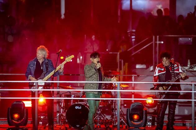 Las Vegas - 15-11-2023, Las Vegas Strip Circuit, Opening Night at the Formula 1 USA Grand Prix 2023 Wednesday Formula 1 USA Grand Prix 2023 Wednesday  x23183089x Copyright: