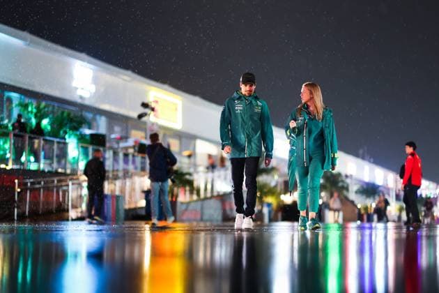 STROLL Lance (can), Aston Martin F1 Team AMR23, portrait during the 2023 Formula 1 Heineken Silver Las Vegas Grand Prix, 21th round of the 2023 Formula One World Championship, WM, Weltmeisterschaft from November 17 to 19, 2023 on the Las Vegas Strip Circuit, in Las Vegas, USA - F1 - LAS VEGAS GRAND PRIX 2023 DPPI Panoramic  00123046_AV3_4091