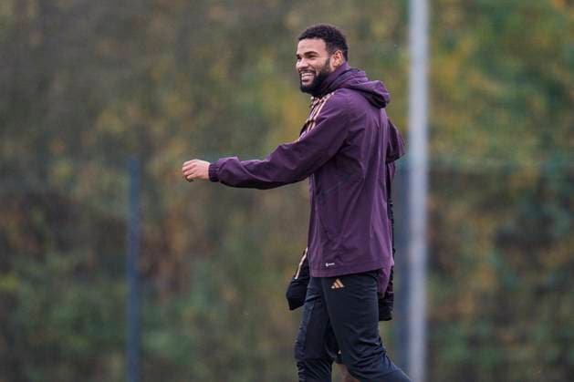 16.11.2023 - Fußball, 2023 2024, Training U21, U 21 Deutsche Nationalmannschaft: Jamil Siebert (Deutschland) Harsewinkel Nordrhein-Westfalen Deutschland Klosterpforte *** 16 11 2023 Football, 2023 2024, Training U21 German national team Jamil Siebert Germany Harsewinkel North Rhine-Westphalia Germany Klosterpforte