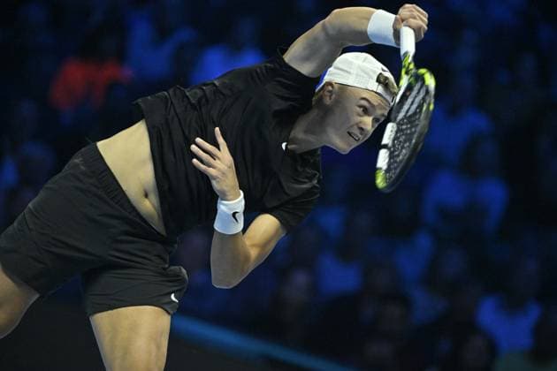 Tennis - Nitto ATP, Tennis Herren Finals Torino 2023 - Holger Rune - Danemark TENNIS : Nitto Atp Finals Torino 2023 - 16 11 2023 - ChrysleneCaillaud Panoramic 