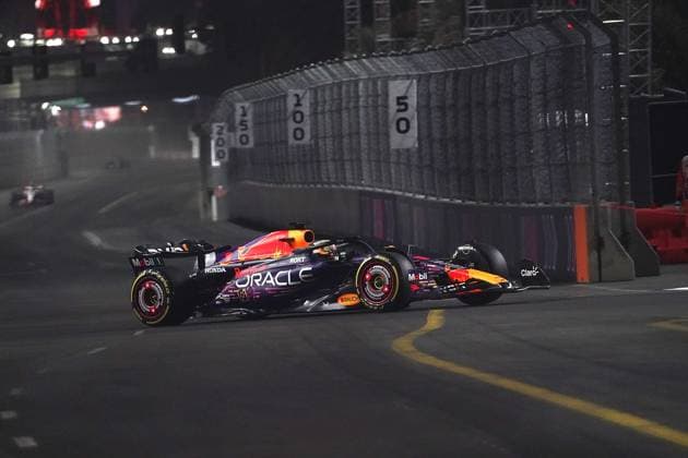 FORMULA 1 HEINEKEN SILVER LAS VEGAS GRAND PRIX 2023 16 11 2023, Las Vegas Street Circuit, Las Vegas, FORMULA 1 HEINEKEN SILVER LAS VEGAS GRAND PRIX 2023 ,in the picture Max Verstappen NLD , Oracle Red Bull Racing nordphotoxGmbHx xBratic nph00250