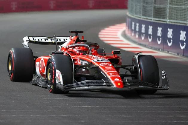Charles Leclerc Ferrari , 2 Free Practice, Las Vegas Grand Prix, Motorsport, Men, Formula 1, 17 11 2023 Las Vegas Nevada USA Copyright: xkolbert-press ChristianxKolbertx