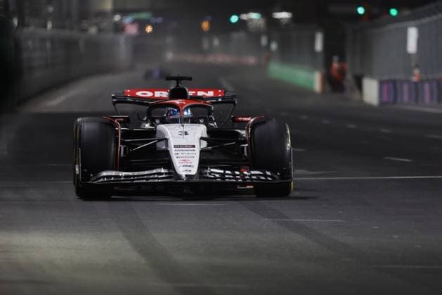 F1 Las Vegas Grand Prix 2023 Practice 2 Daniel Ricciardo of AlphaTauri during second practice ahead of the Formula 1 Las Vegas Grand Prix at Las Vegas Strip Circuit in Las Vegas, United States on November 17, 2023. Las Vegas United States  Copyright: xJakubxPorzyckix originalFilename:porzycki-f1lasveg231117_npxgs.jpg