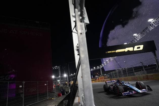 FORMULA 1 HEINEKEN SILVER LAS VEGAS GRAND PRIX 2023 17 11 2023, Las Vegas Street Circuit, Las Vegas, FORMULA 1 HEINEKEN SILVER LAS VEGAS GRAND PRIX 2023 ,in the picture Esteban Ocon FRA , BWT Alpine F1 Team nordphotoxGmbHx xBratic nph00250