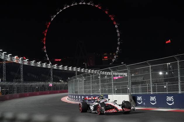 FORMULA 1 HEINEKEN SILVER LAS VEGAS GRAND PRIX 2023 17 11 2023, Las Vegas Street Circuit, Las Vegas, FORMULA 1 HEINEKEN SILVER LAS VEGAS GRAND PRIX 2023 ,in the picture Nico Hülkenberg DEU , MoneyGram Haas F1 Team nordphotoxGmbHx xBratic nph00250