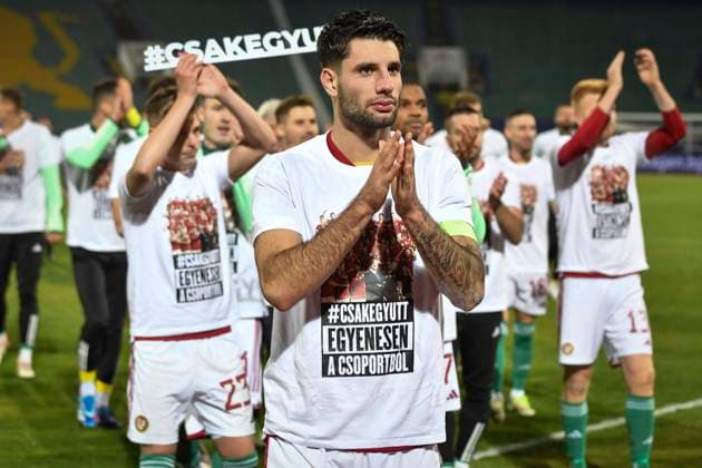 Bulgaria v Hungary - UEFA EURO, EM, Europameisterschaft,Fussball 2024 Qualifier Dominik Szoboszlai of Hungary celebrate after UEFA Euro 2024 Group G qualification football match between Bulgaria and Hungary, at the Vassil Levski Stadium in Sofia, on November 16, 2023. Sofia Bulgaria  Copyright: xGeorgixPaleykovx originalFilename:paleykov-notitle231116_npEqC.jpg