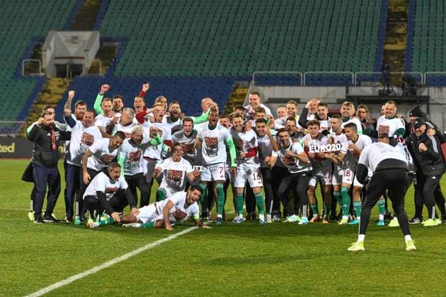 Bulgaria v Hungary - UEFA EURO, EM, Europameisterschaft,Fussball 2024 Qualifier Players of Hungary celebrate after UEFA Euro 2024 Group G qualification football match between Bulgaria and Hungary, at the Vassil Levski Stadium in Sofia, on November 16, 2023. Sofia Bulgaria  Copyright: xGeorgixPaleykovx originalFilename:paleykov-notitle231116_npLB0.jpg