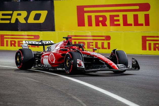 November 17, 2023, Las Vegas, Nevada, USA: Charles Leclerc (MON) Ferrari SF-23..during FORMULA 1 HEINEKEN SILVER LAS VEGAS GRAND PRIX 2023 - Nov 17 to 19 2023 Las Vega, Nevada, USA Las Vegas USA - ZUMAm217 20231117_zsp_m217_038 Copyright: xAlessioxDexMarcox