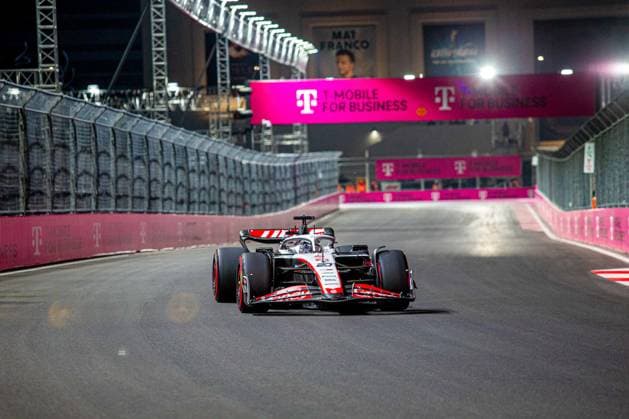 Formula 1 Championship - FORMULA 1 HEINEKEN SILVER LAS VEGAS GRAND PRIX 2023 Kevin Magnussen (SVE) Haas VF-23 during FORMULA 1 HEINEKEN SILVER LAS VEGAS GRAND PRIX 2023 - Nov 17 to 19 2023 Las Vega, Nevada, USA - USA  Copyright: xIPAxSport ABACAx