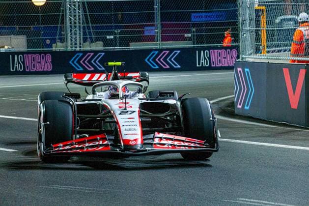 Formula 1 Championship - FORMULA 1 HEINEKEN SILVER LAS VEGAS GRAND PRIX 2023 Nico Hulkenberg (GER) Haas F1 Team during FORMULA 1 HEINEKEN SILVER LAS VEGAS GRAND PRIX 2023 - Nov 17 to 19 2023 Las Vega, Nevada, USA - USA  Copyright: xIPAxSport ABACAx