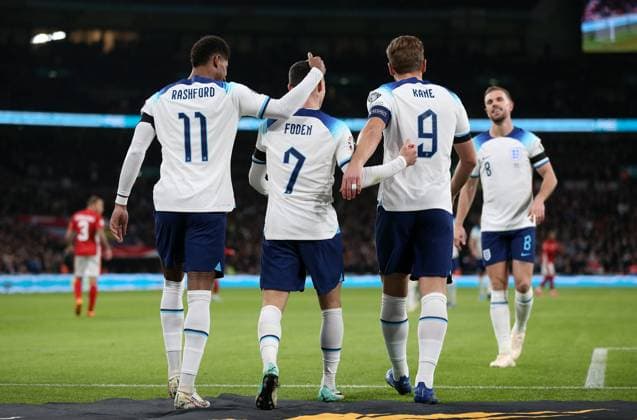 Editorial use only England v Malta - European Championship, EM, Europameisterschaft QUALIFYING - GROUP C. Football, Wembley Stadium. UK. 17 NOV 2023 Editorial use only  Copyright: xJASONPIX Shutterstockx 14219001b