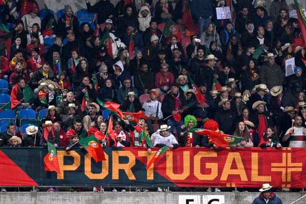 Portugal Fans, Liechtenstein Portugal, European Qualifiers, Football, 16 11 2023