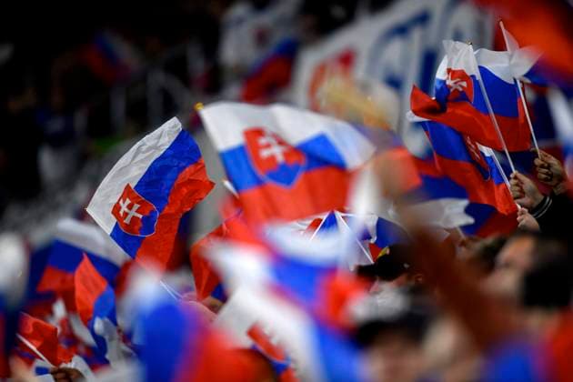 Slovakia - Iceland, press conference, PK, Pressekonferenz November 16, 2023 Slovakia fans react during the UEFA European Championships, EM, European Qualifying football game between Slovakia and Iceland, Bratislava, Slovakia, November 16, 2023. Photo by Alex Nicodim Copyright: xAlexxNicodimx