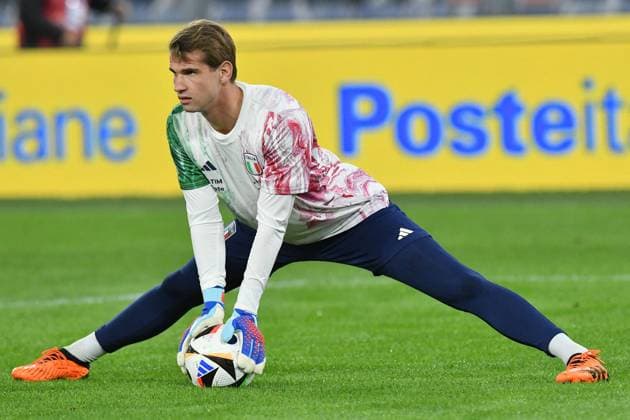 Euro 2024 qualifying Group c, Italy-North Macedonia Ivan Provedel of Italy during football match Euro 2024 qualifying Group c Italy-North Macedonia, Rome Italy 17th November 2023 Photographer01 Rome ITALY Lazio  Copyright: xIPAxSport ABACAx